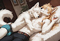 Cuddle with his Uncle