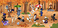 “Plush in the wood” By kaotikjuju by WolfSkoll