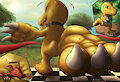 Agumon's lucky charm by blankdummy