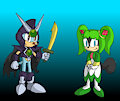 OC's doing a Sonic X cosplay by angel85