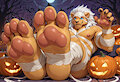 [AI] Halloween BanchoLeomon Feets! by MajorLionhunk