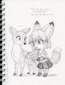 Inktober 2025: Day 5 Deer by KitsuNess