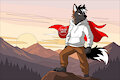 Super Wolf by TheGoldenRuffle
