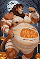 [AI] Musclegut Mummy Kovu!! by MajorLionhunk