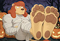 [AI] Halloween Kyle Lyon Feets!! by MajorLionhunk