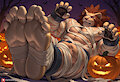 [AI] Halloween Leo Feets!! by MajorLionhunk