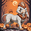 [AI] Halloween Lionheart Taur!!