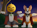 HALLOWEEN REX & TRACKER (Alt. ver) by DaxB01