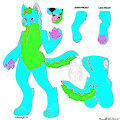 *new* Moonstar Wolfe ref sheet by MoonstarWolf
