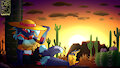 Sunset Reptile