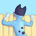 Bluey Fence Peek by BananaFops