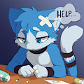Senpai needs help by BiteSizedCookie