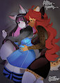 Kejah and Isabell as Panty and Stocking part 2 by 808fur
