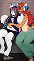 Kejah and Isabell as Panty and Stocking pt. 3 by 808fur