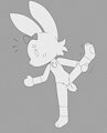 (Sketch dump) Gym Miffy by ScattersMayo