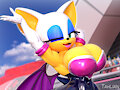 Rouge Pose Redraw by Tahlian