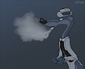 Thin Blue Dook by Cintoon