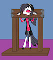 Octavia Trapped in a Pillory (Commission)