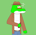 Birthday Drunk Croc by Cregon