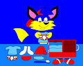 Alex the Fox Packing Up a Holiday and Going to the Train