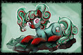 Adoptable Mineral Pony: Bloodstone by ButtercupSaiyan