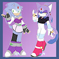 Sonaze Sibling Adopts (OPEN 1/2) by LilCrazyBat