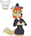 Art Trade - Sandy the Fox BDay by KendraEevee