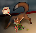 Foxtober Day 18 - Wreath by norvilion