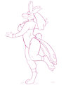 TigerRoundsUp - Saffy Bunnysuit by Ruathan