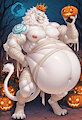 [AI] Musclegut Halloween Lionel Messi!! by MajorLionhunk