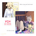 Little Secret Hobby YCH by bloodymrr