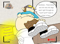 Numbuh 2 (hoagie) pooping and farting on the toilet~ by GhostlyFantasy