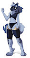 Blue Wolf by medusa