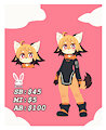 Pudding kitsune adoptable