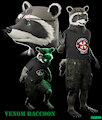 Venom Raccoon New Model by Noki001