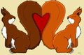 squirrel love by squirrelette