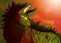 Dante the Astral Wolf Speedpaint