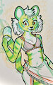 Lime Tiger by elahfralah