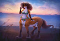 Beautiful centauresse by WereFox