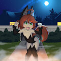 aki halloween by SilverMoriko