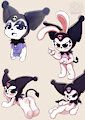Kuromi doodle by Cristalyzed