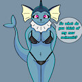 Vap's new swimsuit by AlphabetABC