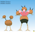 Doduo Family Buttdex Entry