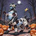 [AI] Halloween Luxray Taur!!