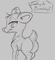 Sassy Deer by Darkwarks