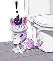 - Toilet Paper Thief - by FeeshyArtist