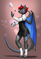 [C] Cyberjoel the Bartender by MykeGreywolf