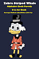 Zebra Striped Whale Alphabet Book Parody: Scrooge McDuck (DuckTales (2017))
