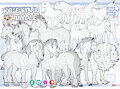WEEKLY LINEART BUNDLE! by NorthernRed