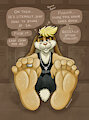 Vinn's Post-Workout Feet by StankDawg